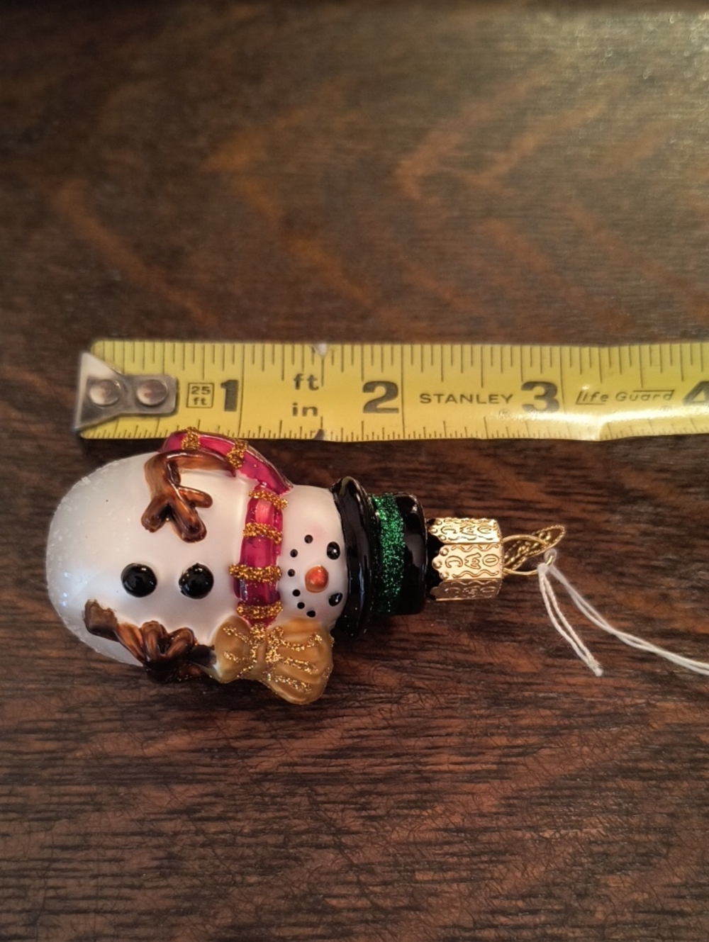 Old World Christmas Snowman Ornament - Picture 6 of 11